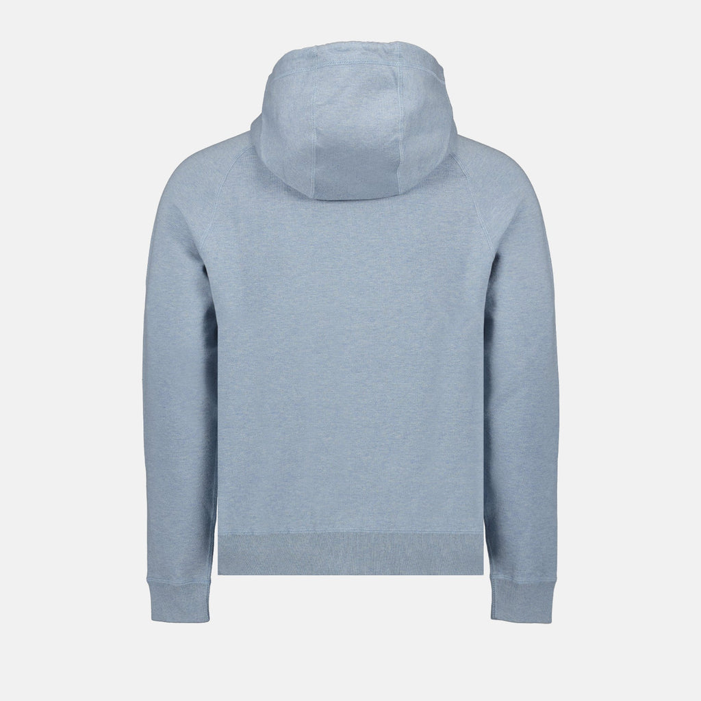 Oblique zipped sweatshirt