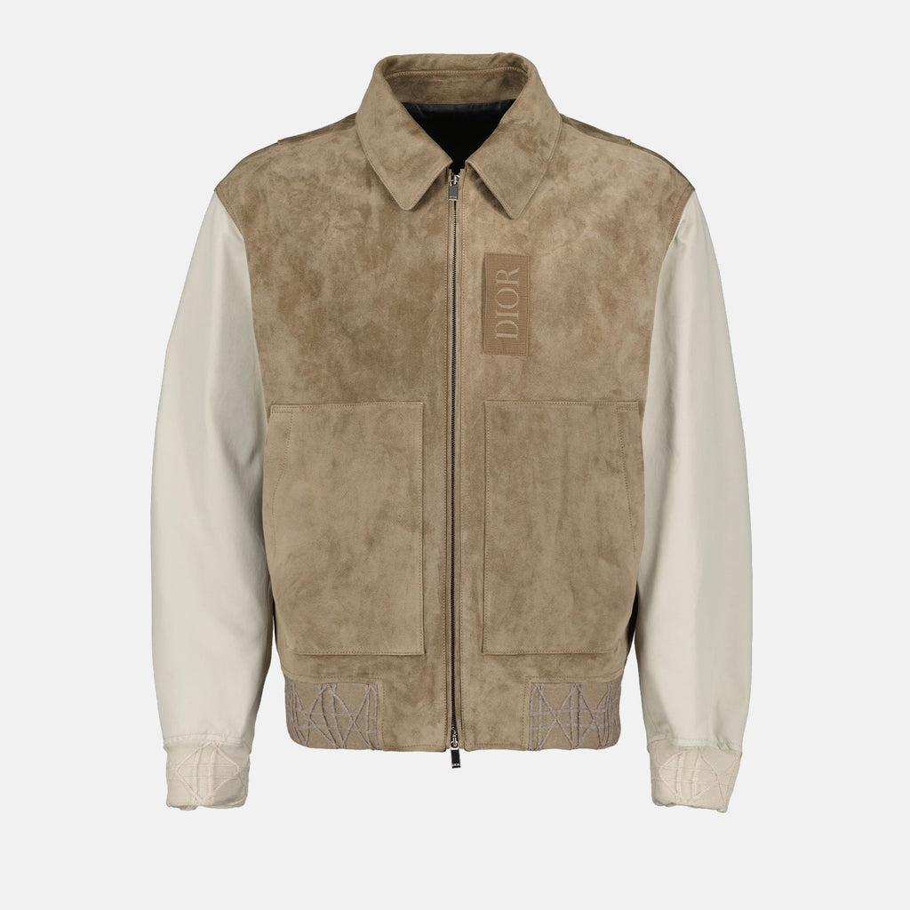 Zipped Varsity Jacket