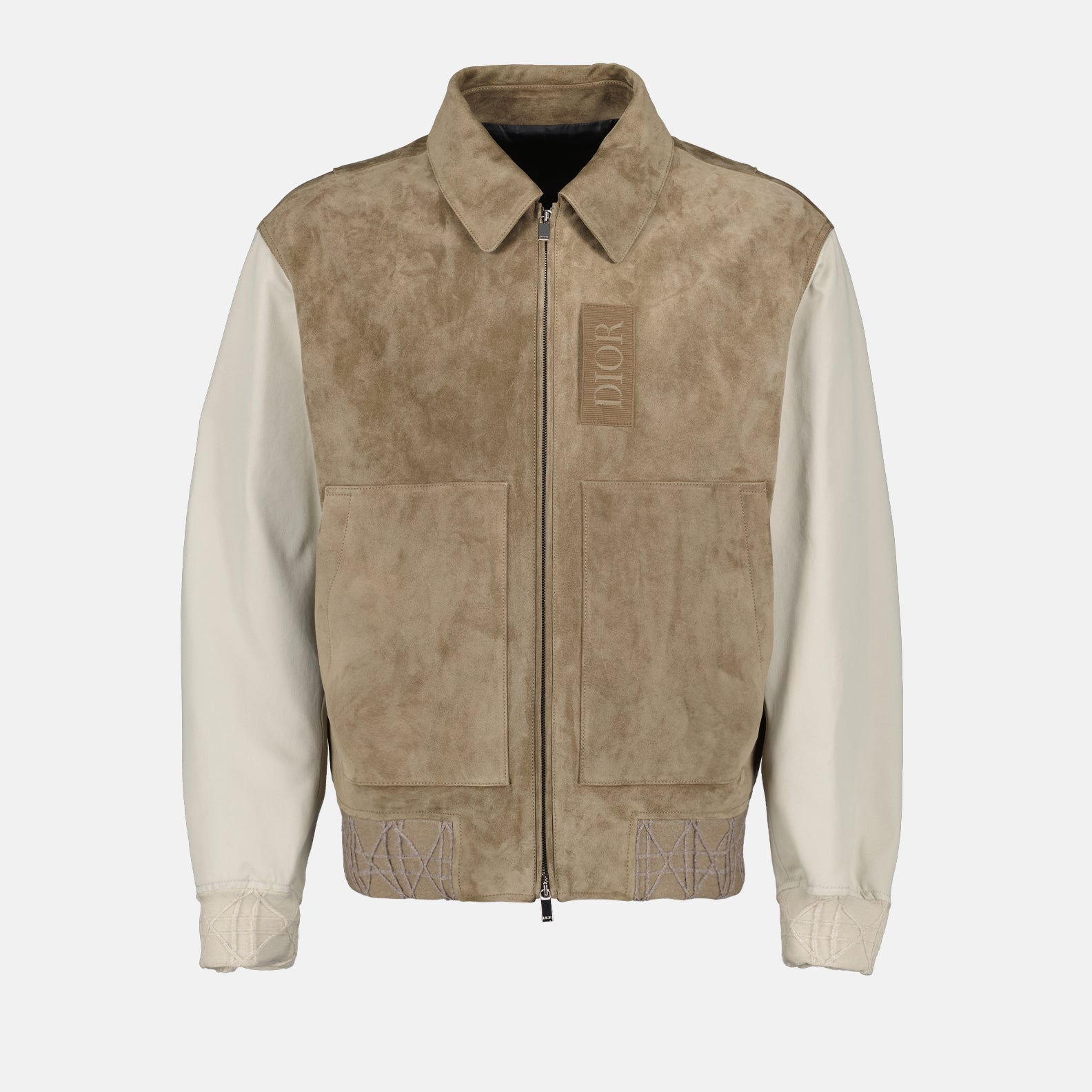 Zipped Varsity Jacket