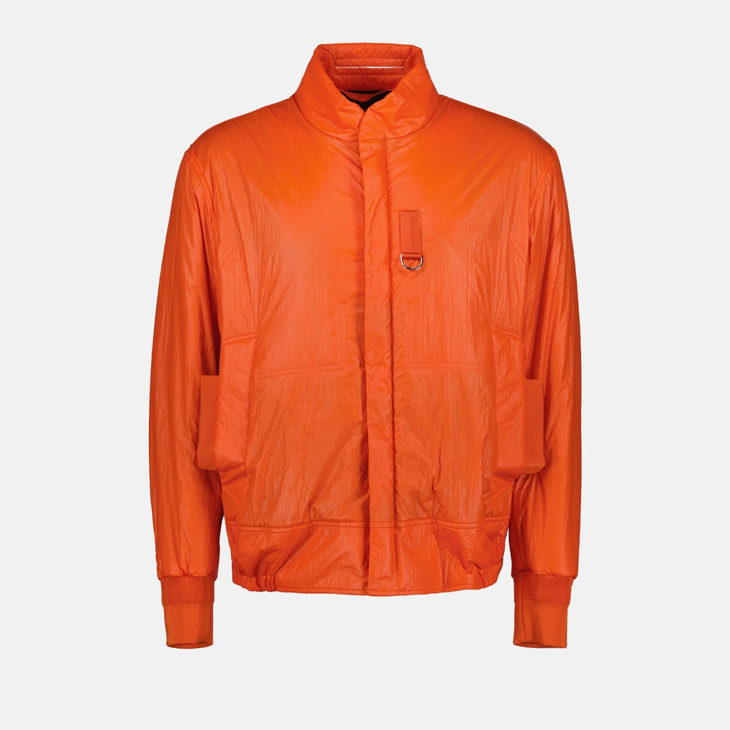 Multi-pocket bomber jacket