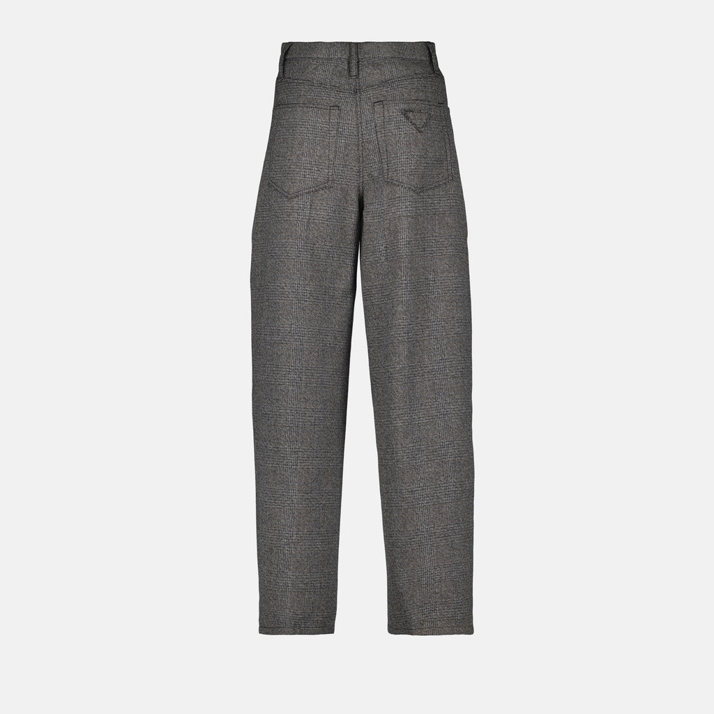 Checked Pants