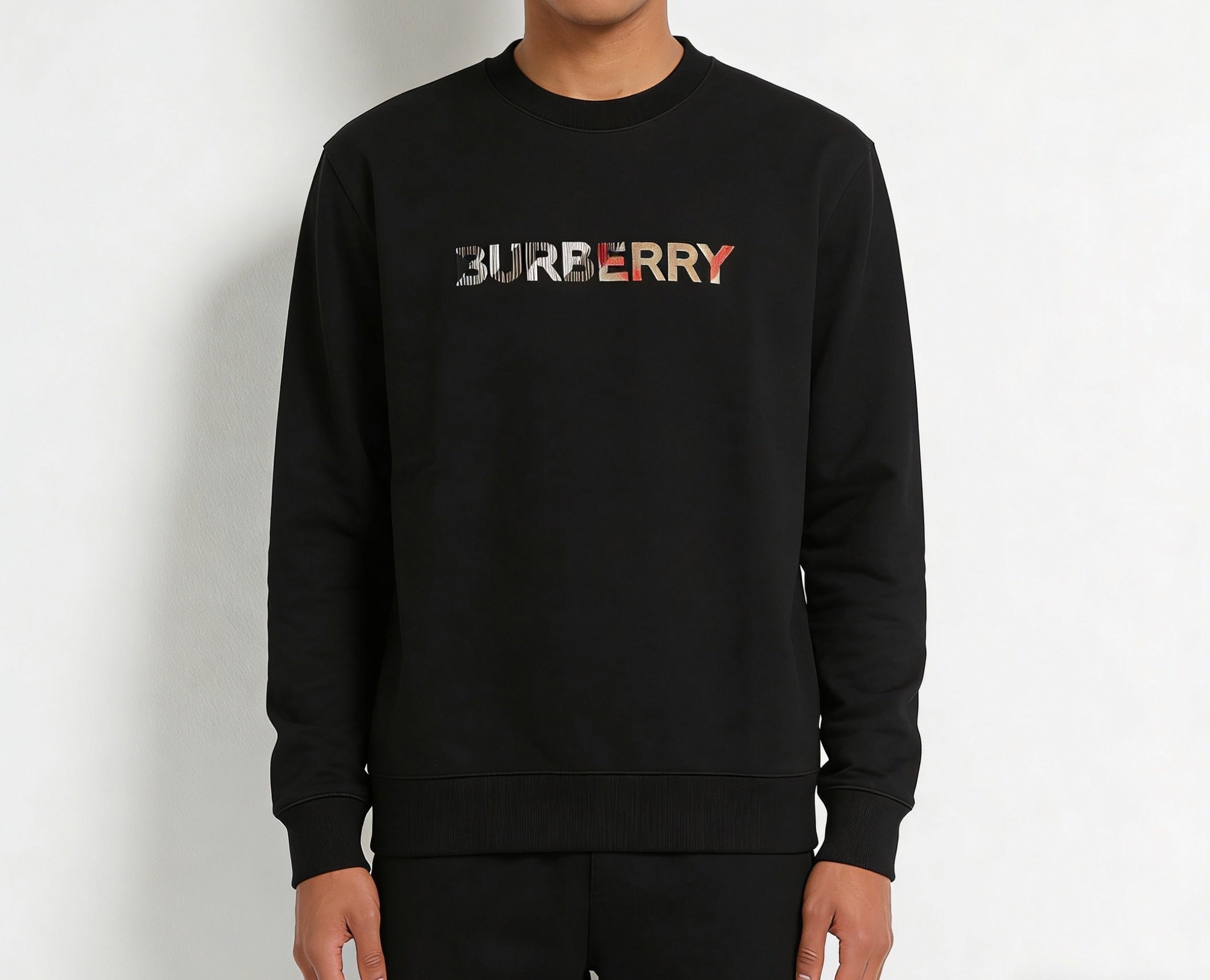 Distortion Logo Sweatshirt