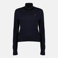 Ami de coeur Roll Neck Sweater