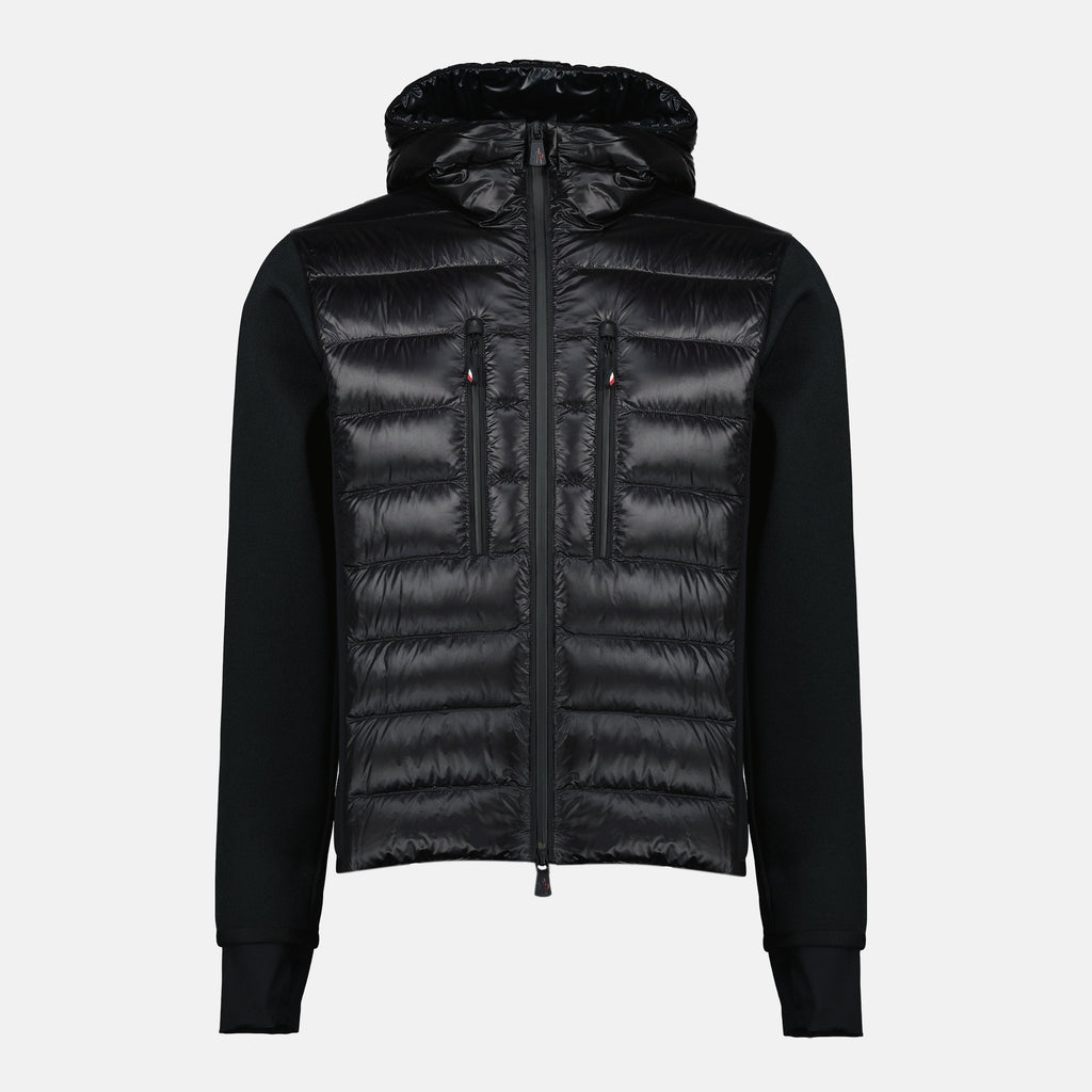 Black Zip-Up Cardigan