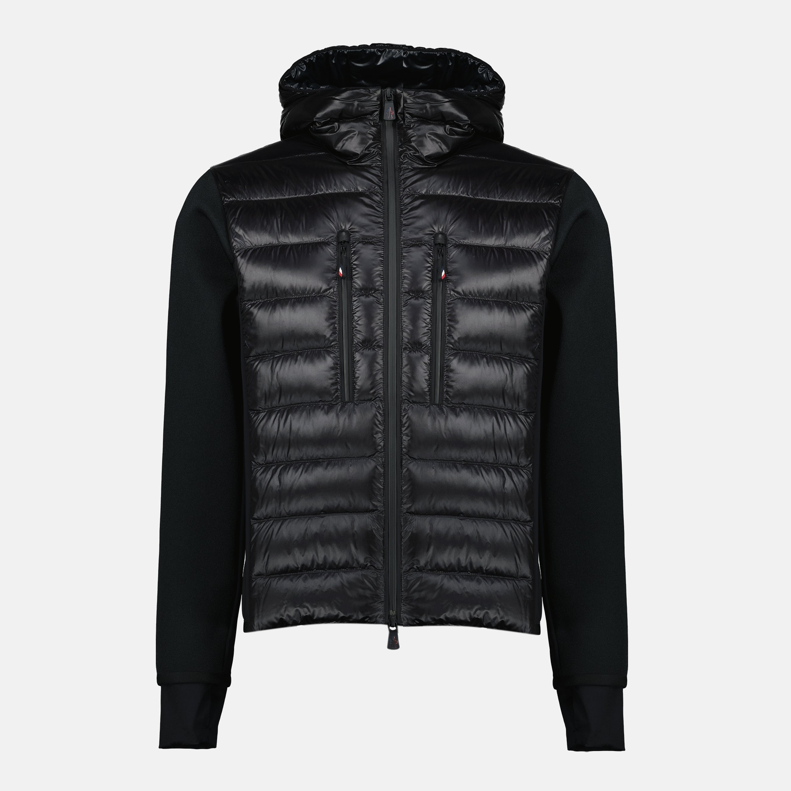 Black Zip-Up Cardigan