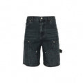 Monogram Embossed Carpenter Shorts