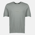 Gray Embroidered T-shirt