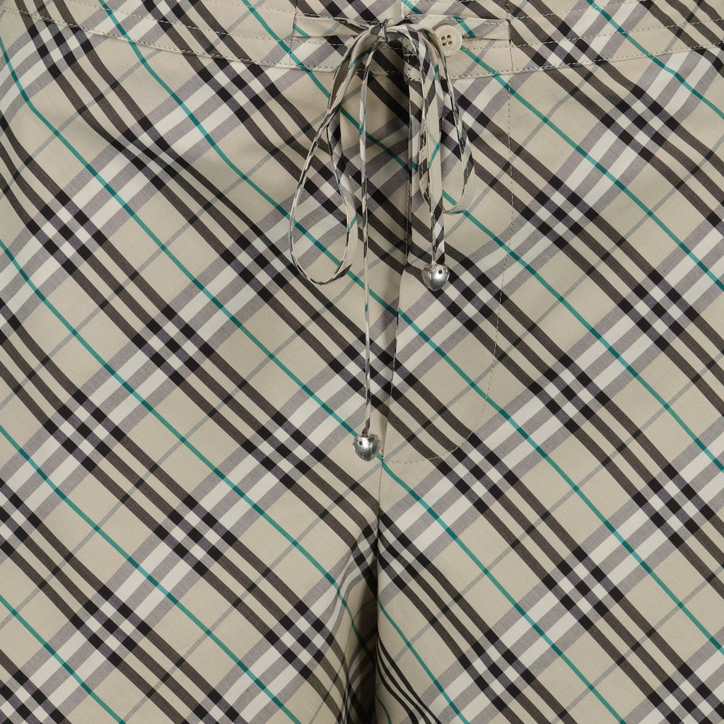 Checked Shorts