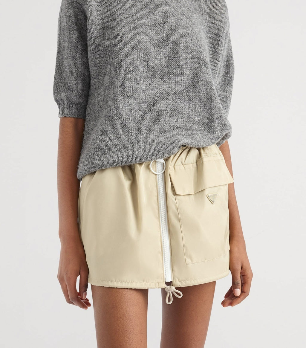 Re-Nylon Mini Skirt