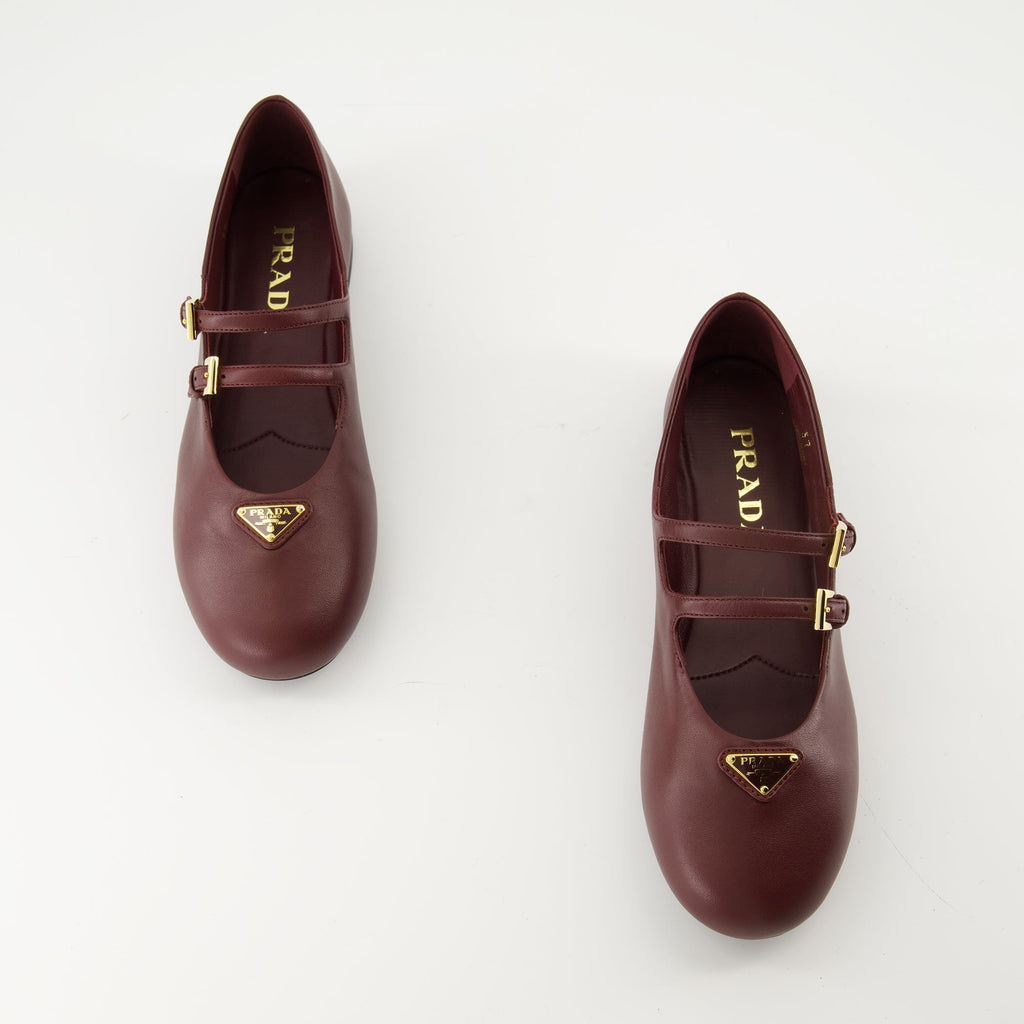 Leather Ballerinas