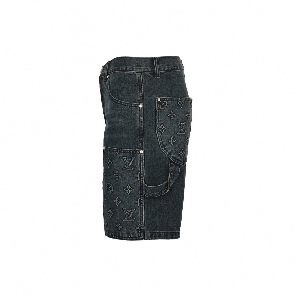 Monogram Embossed Carpenter Shorts