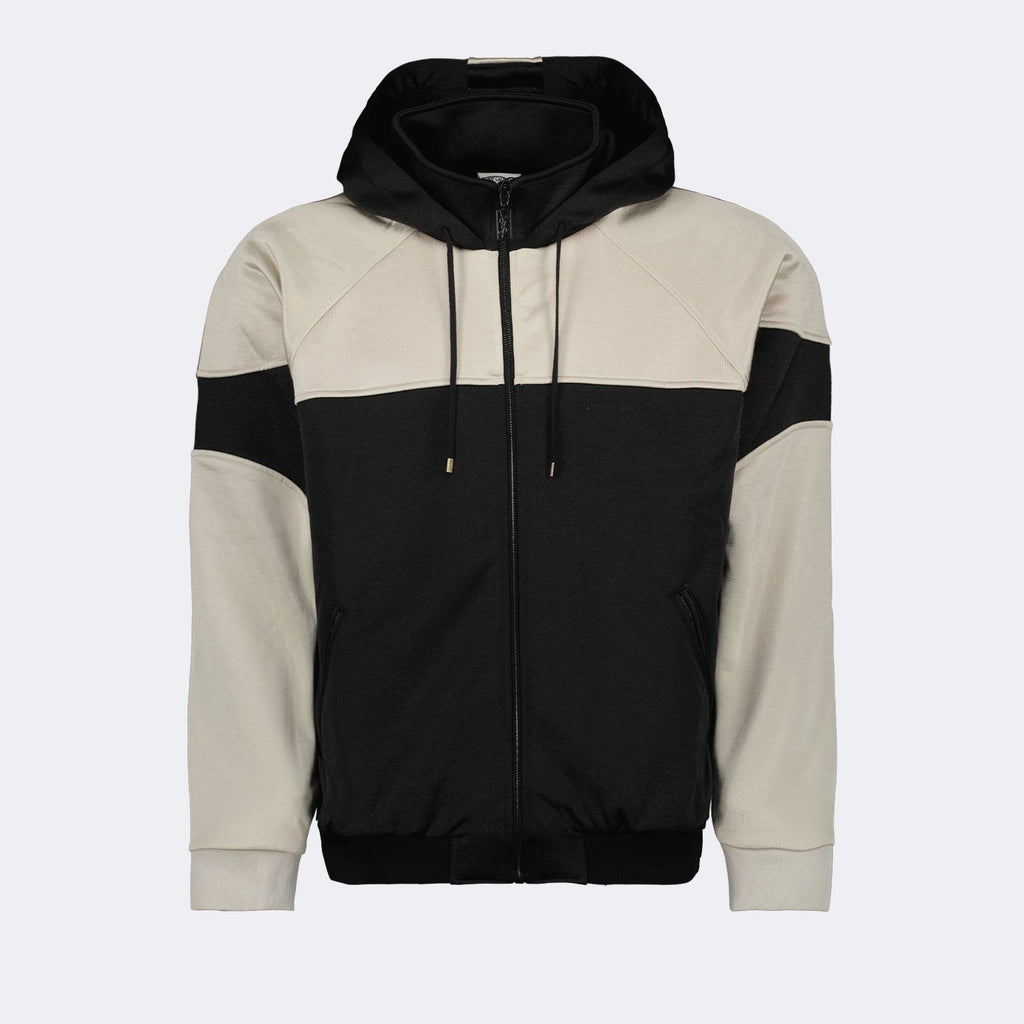 Two-tone Zip Sweatshirt