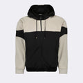 Two-tone Zip Sweatshirt