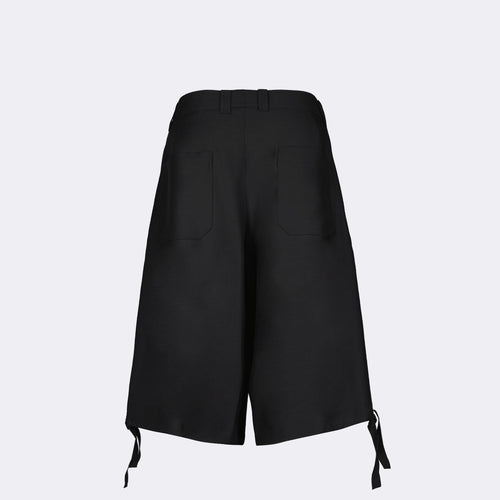 Wide Bermuda shorts