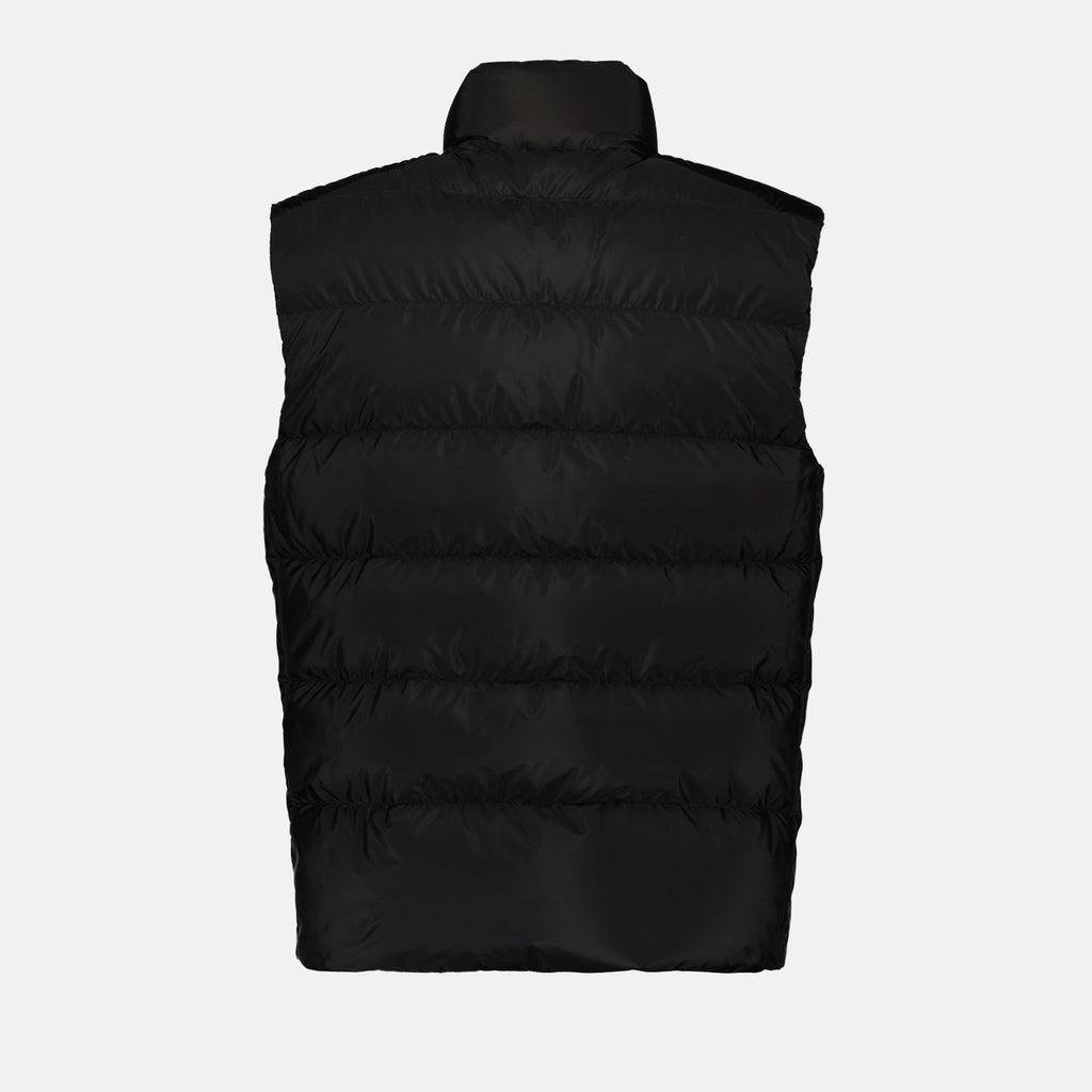 Sleeveless down jacket in Re-Nylon