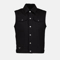 Sleeveless Denim Jacket