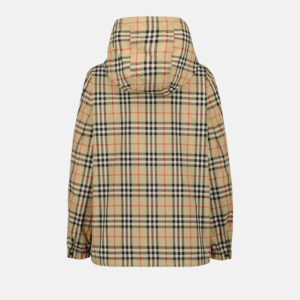 Checked Windbreaker