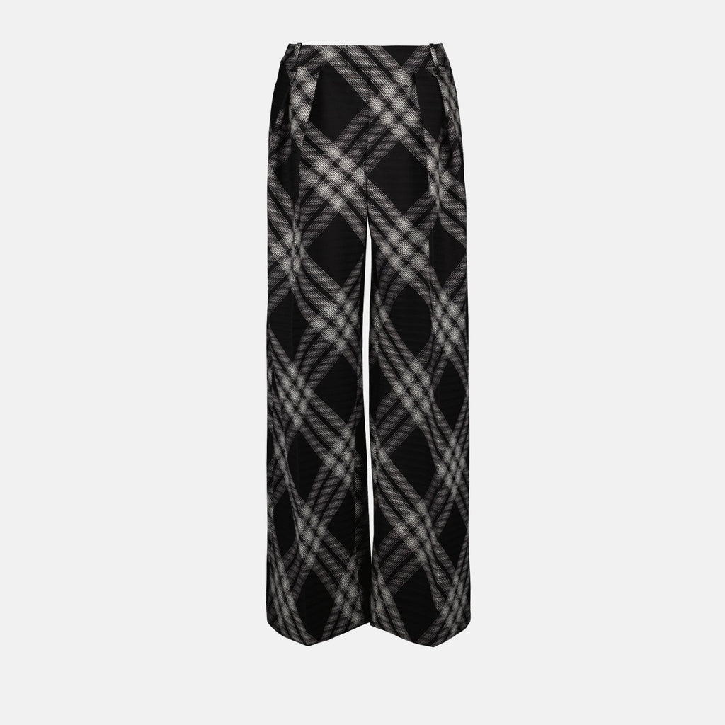 Checked Pants