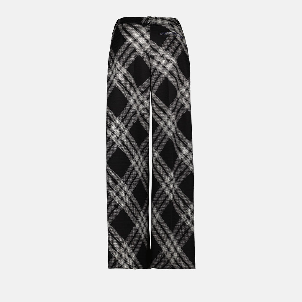 Checked Pants