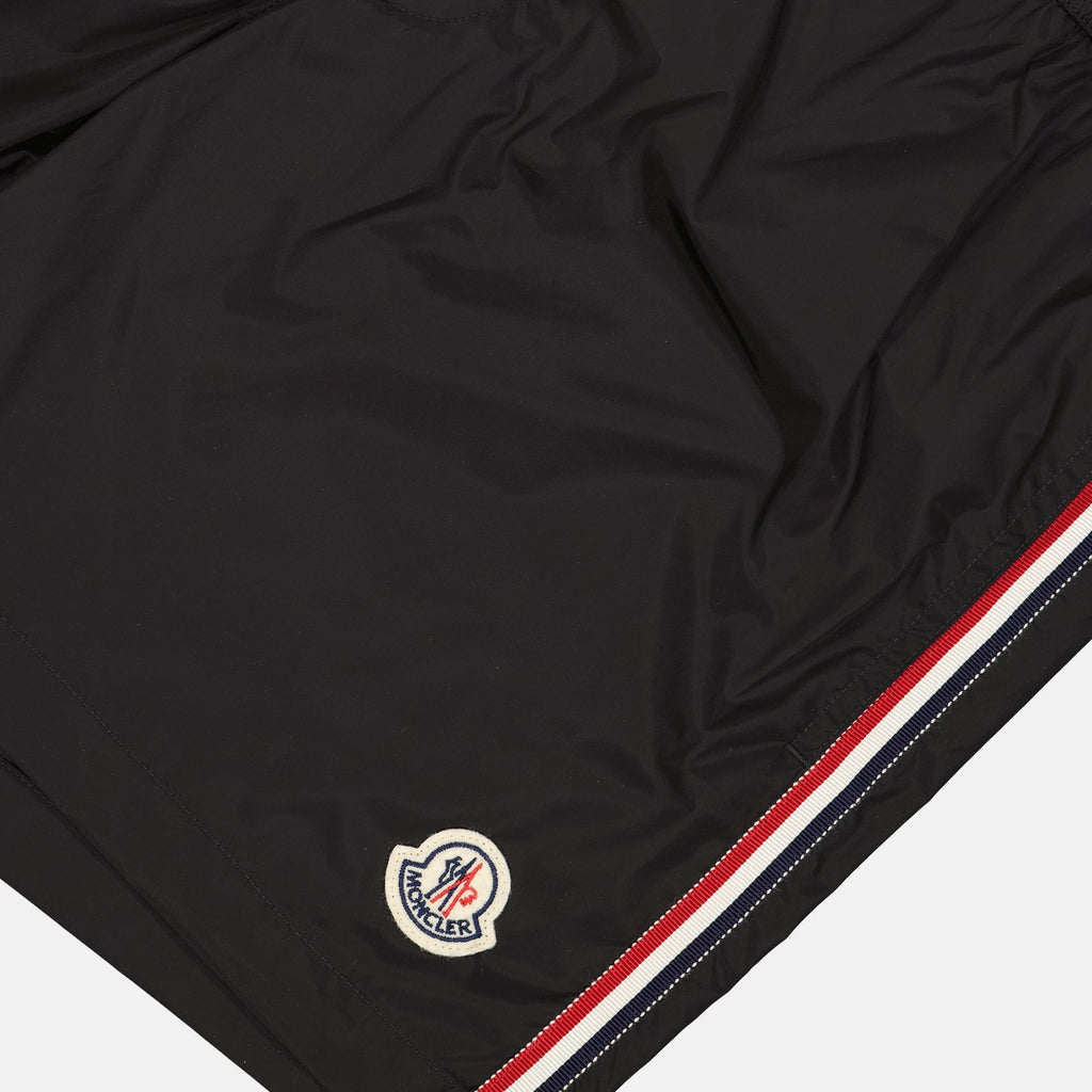 Tricolor Piped Swim Shorts