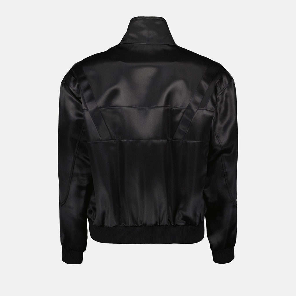 Satin Teddy Bomber
