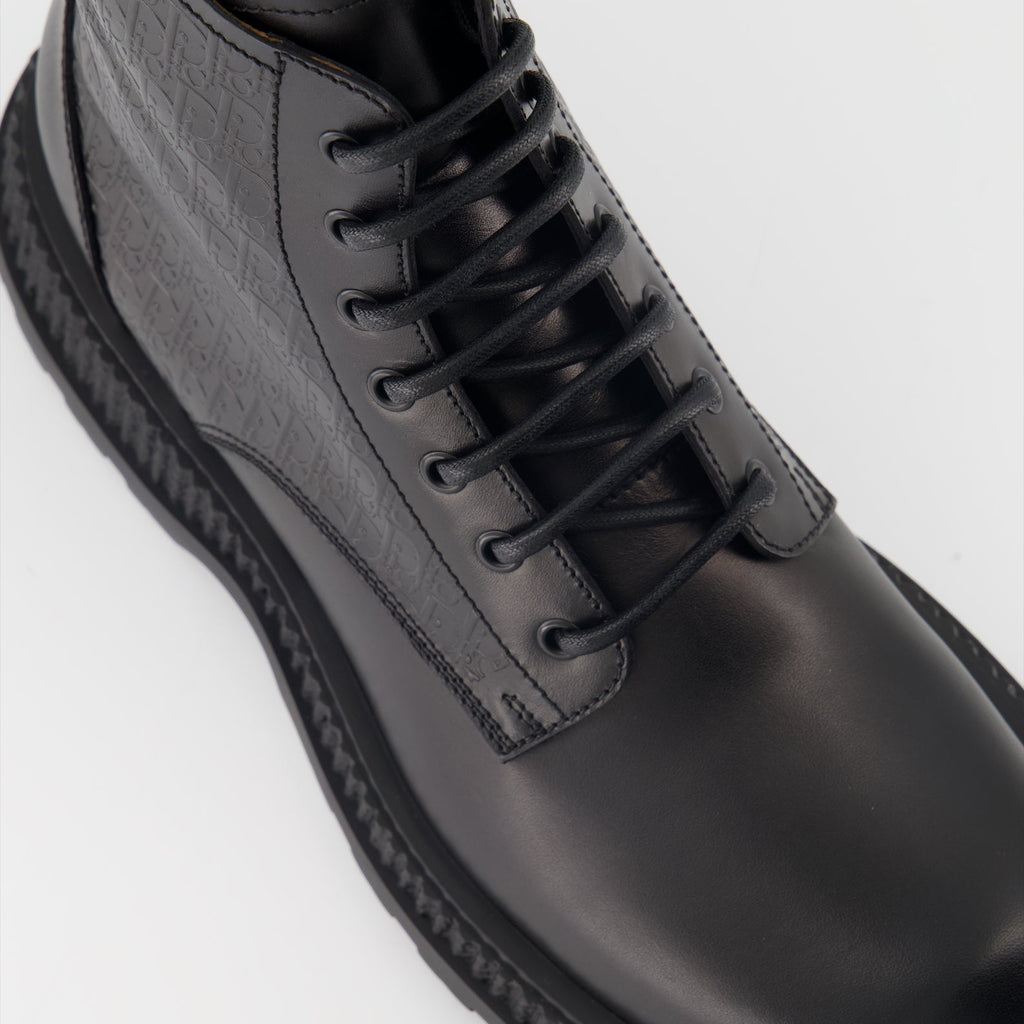 Buffalo Lace-Up Ankle Boots