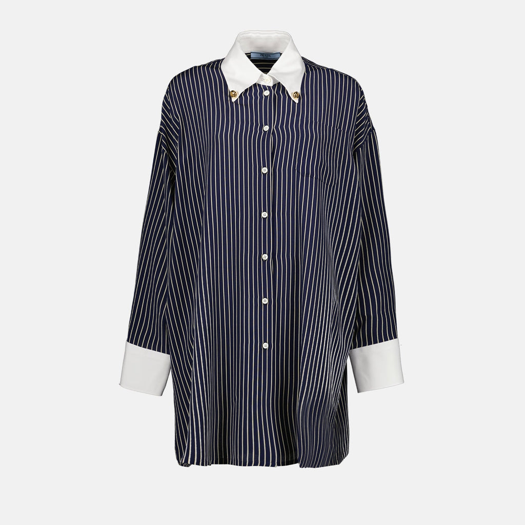 Oversized Striped Shirt