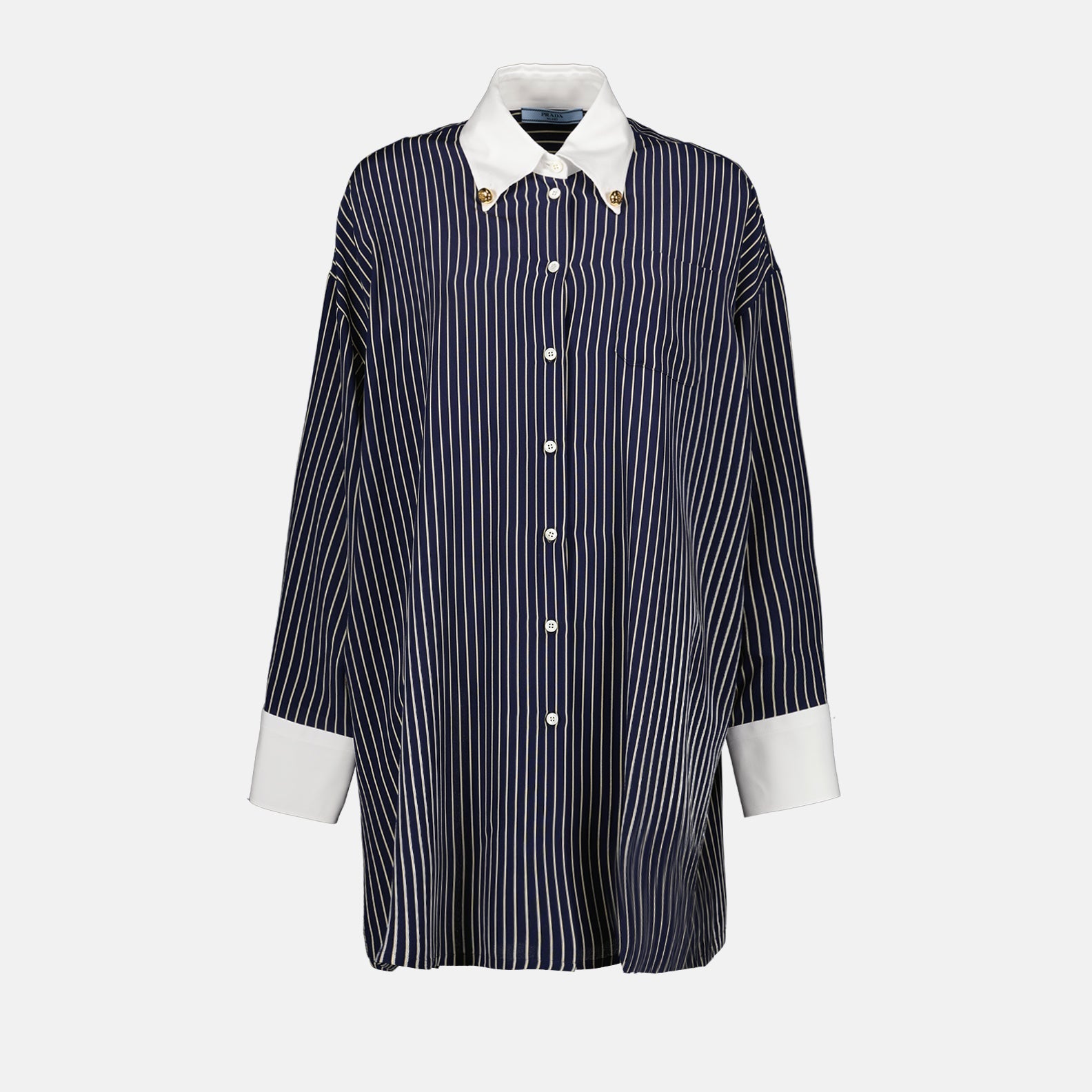 Oversized Striped Shirt