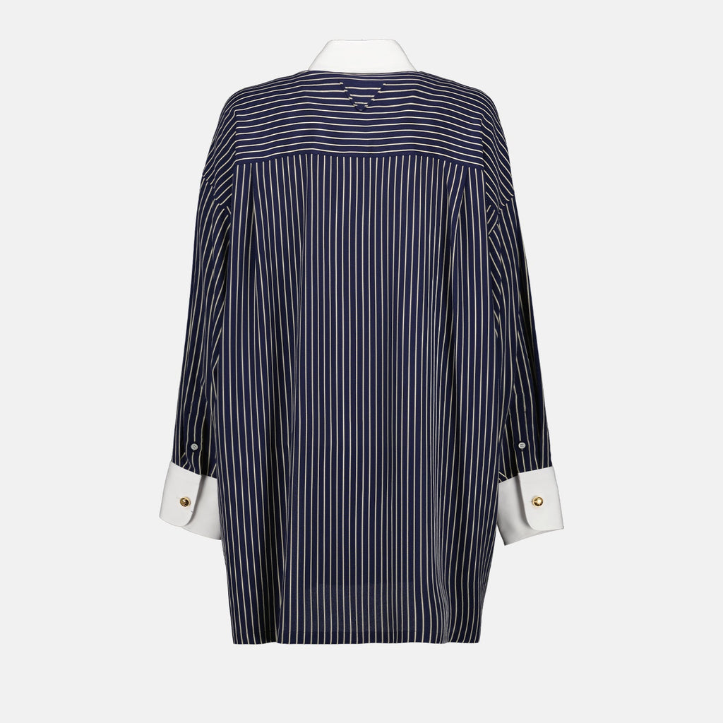 Oversized Striped Shirt