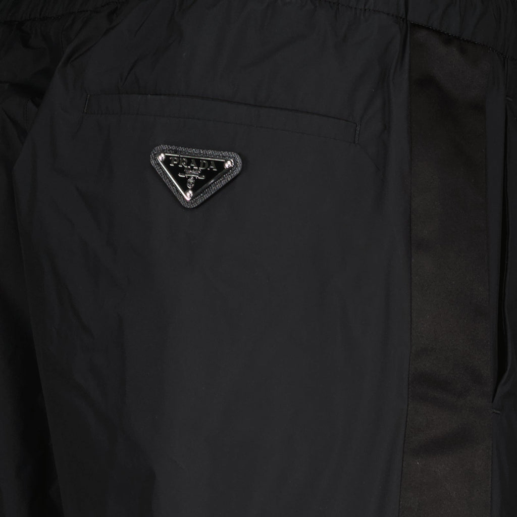 Silk and Nylon Jogging Pants