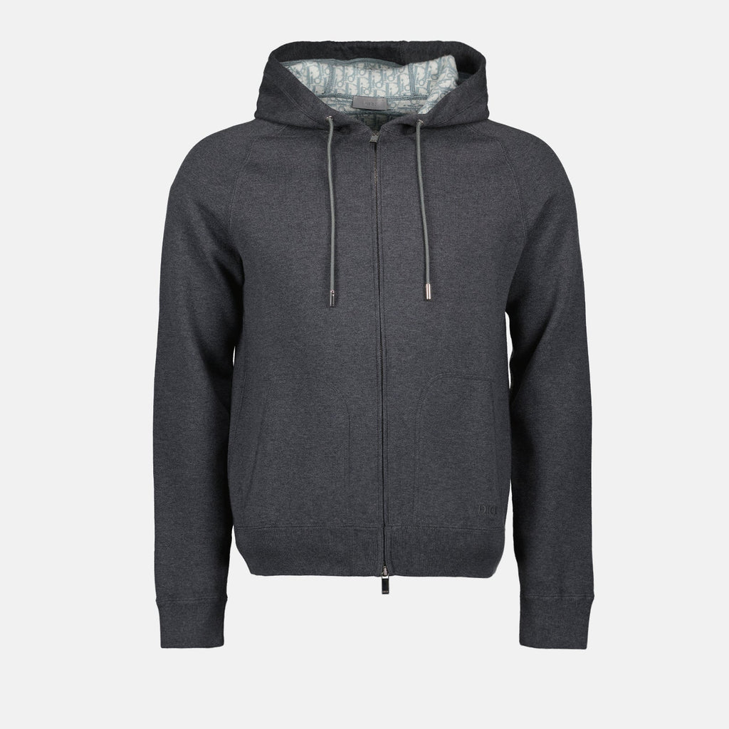 Cashmere jogging jacket