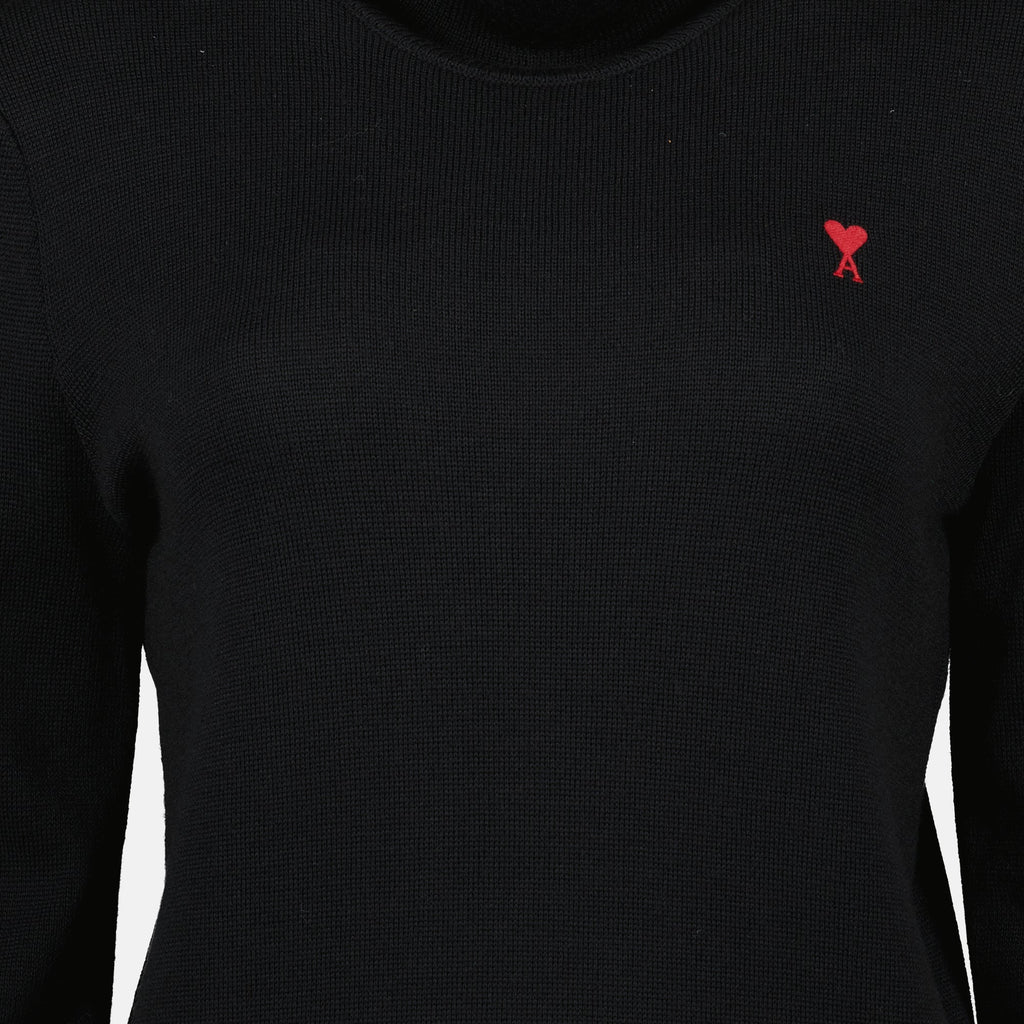 Ami de coeur turtleneck sweater