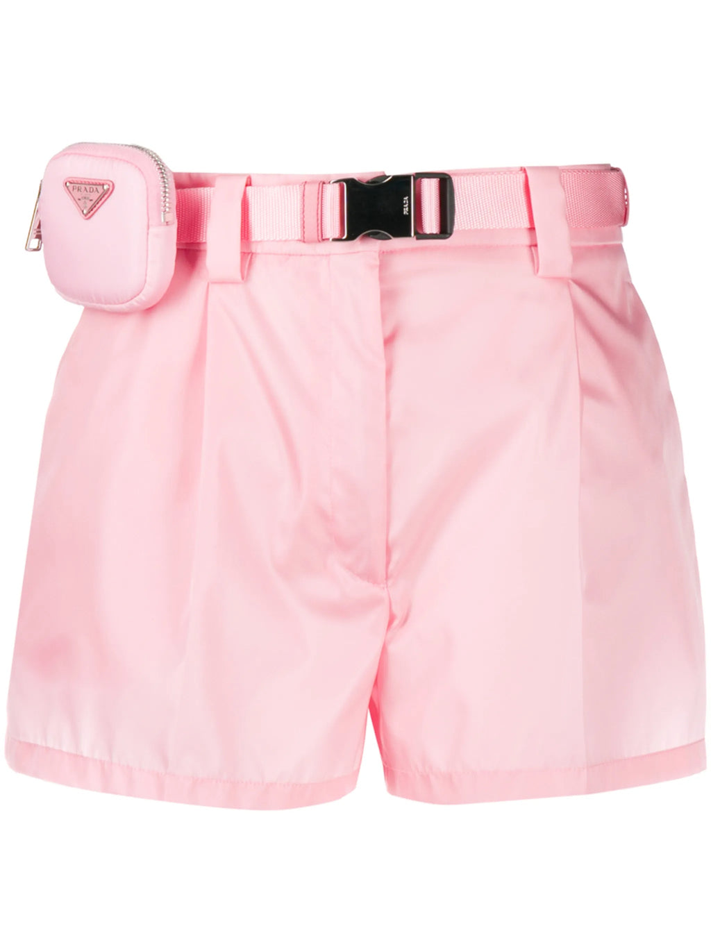 Re-Nylon Belted Shorts