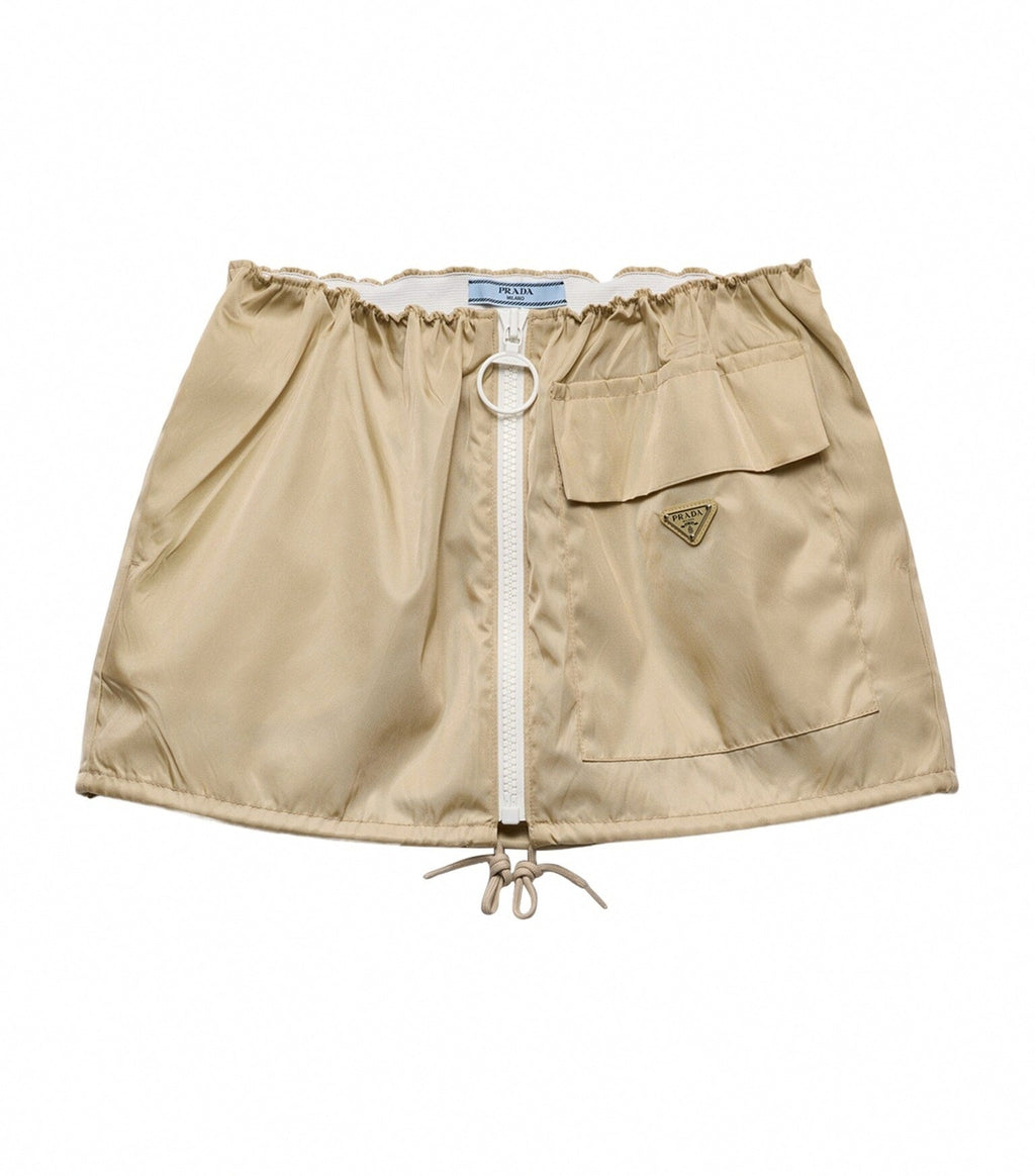 Re-Nylon Mini Skirt