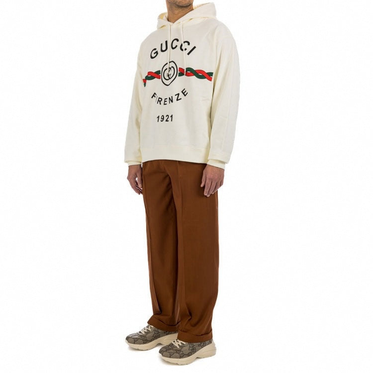 'Firenze 1921' Web Logo Hoodie