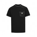 Contrast Stitch Pocket T-Shirt