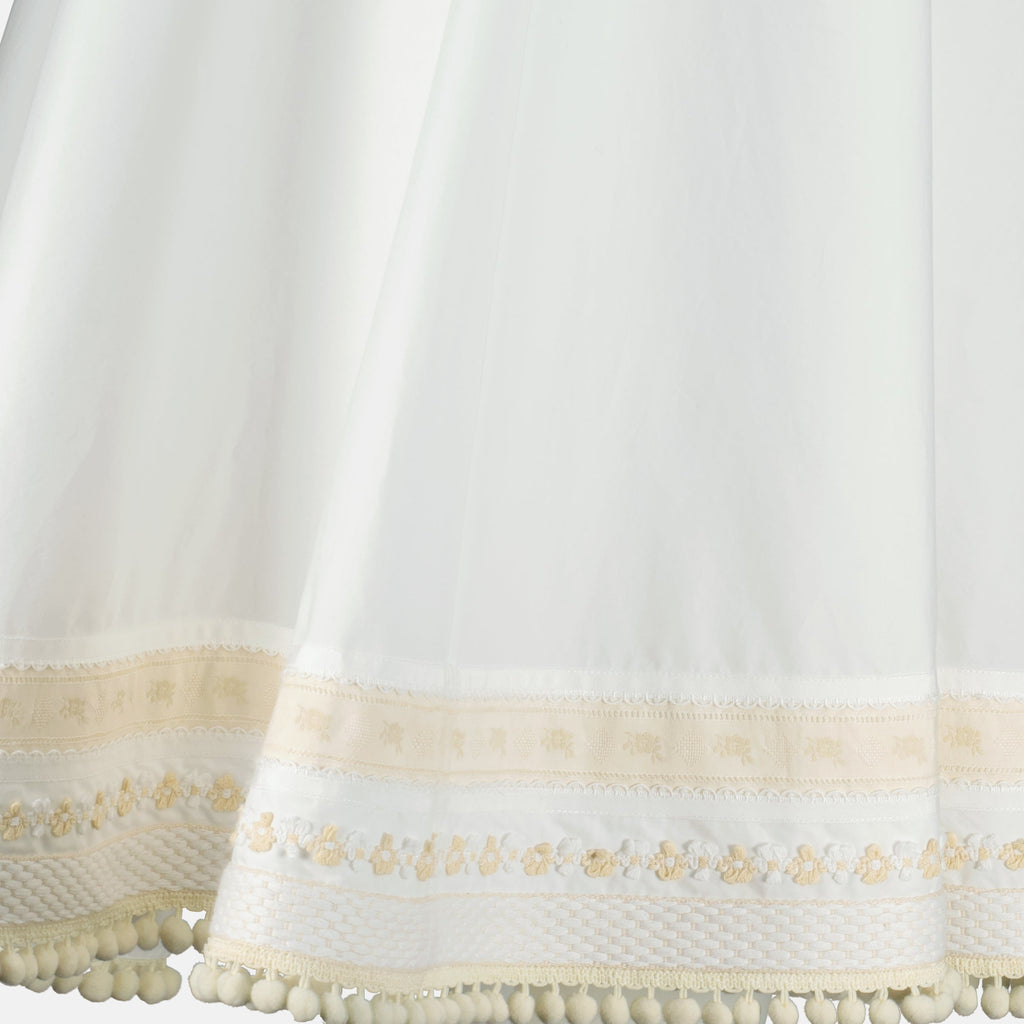 Long Poplin Skirt