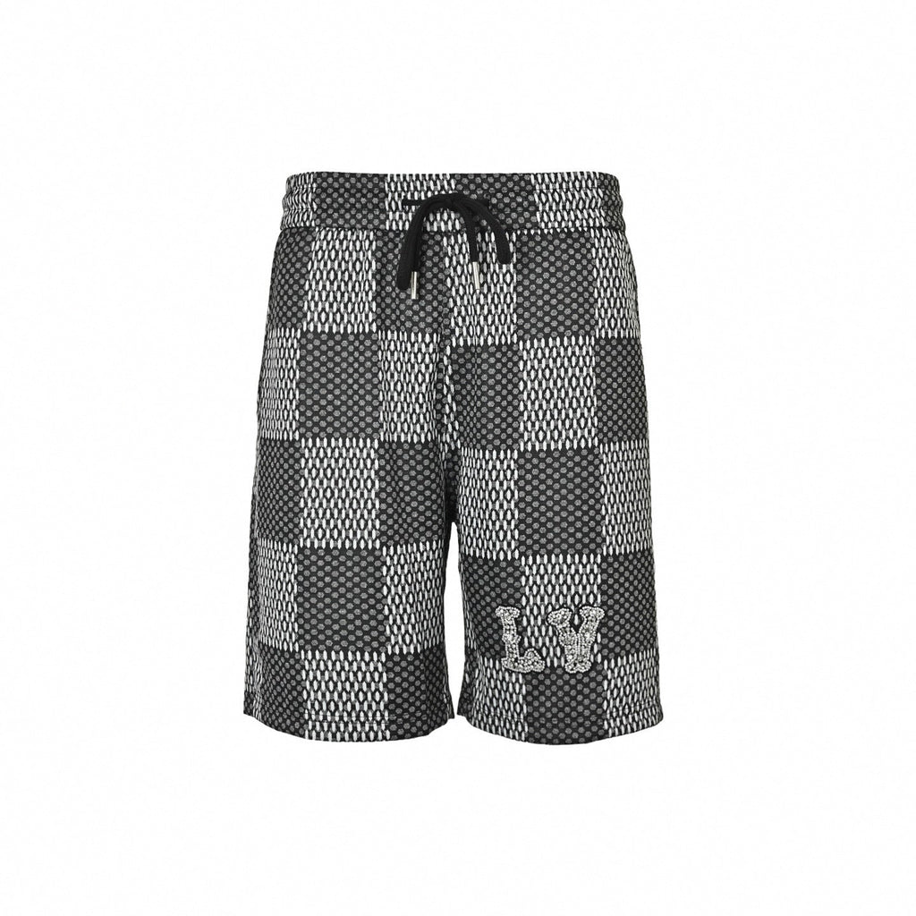 Crystal Damier Knit Ensemble