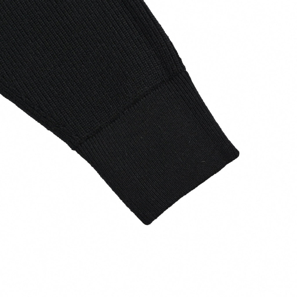 Oblique Monogram Down Cardigan | All-Black