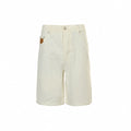 Embroidered LV Denim Shorts | Off-White