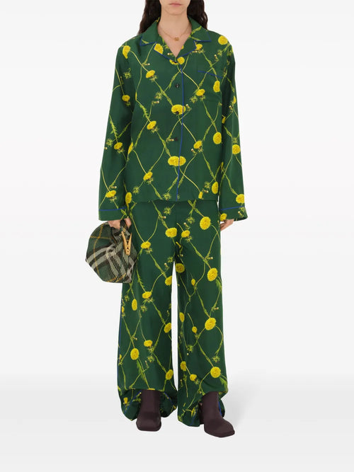 Dandelion Silk Shirt