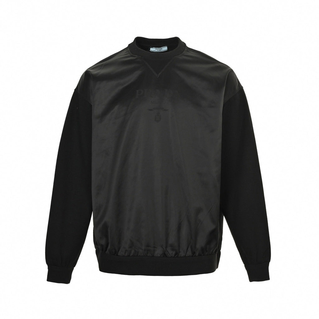Panel Sweatshirt | Black