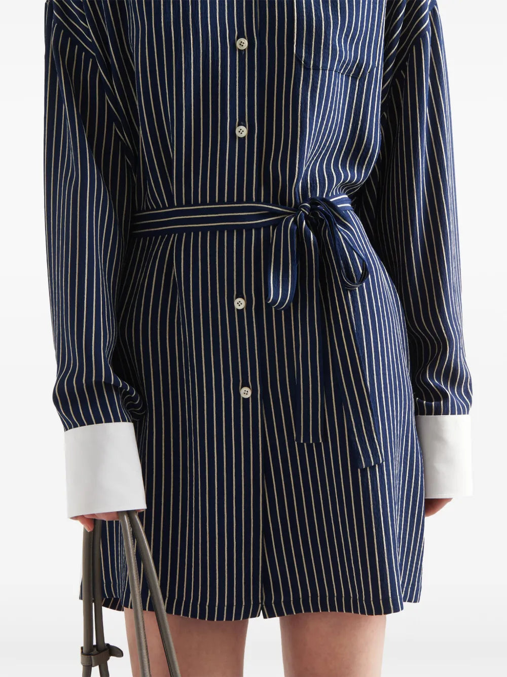Oversized Striped Shirt