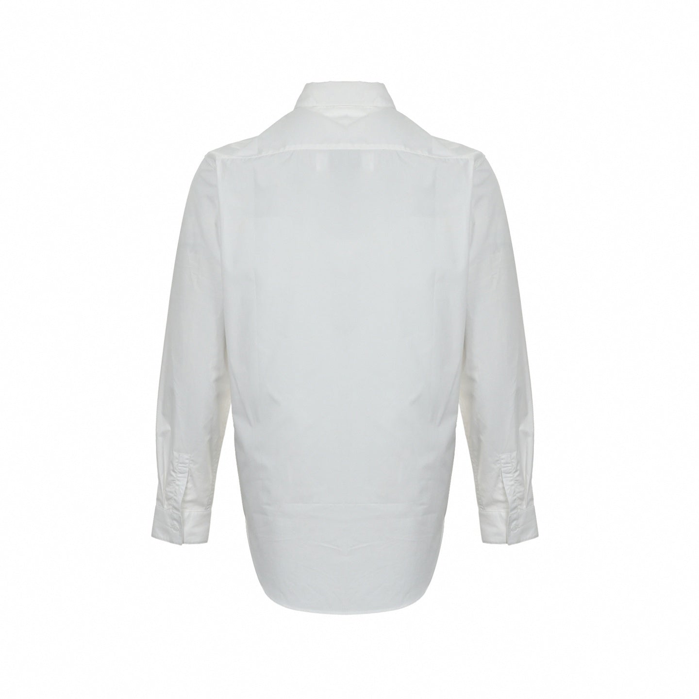 C.D Logo Pocket Button-Down Shirt | White
