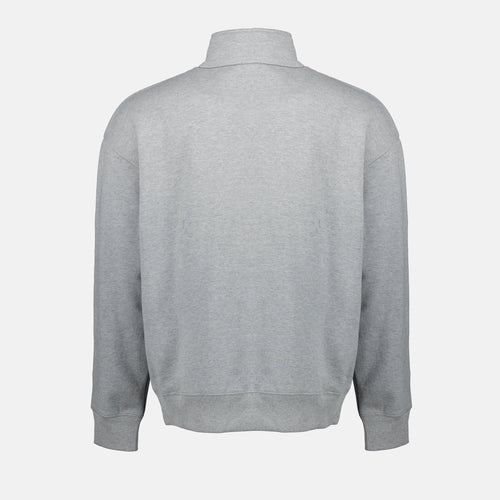 Zip Collar Sweatshirt