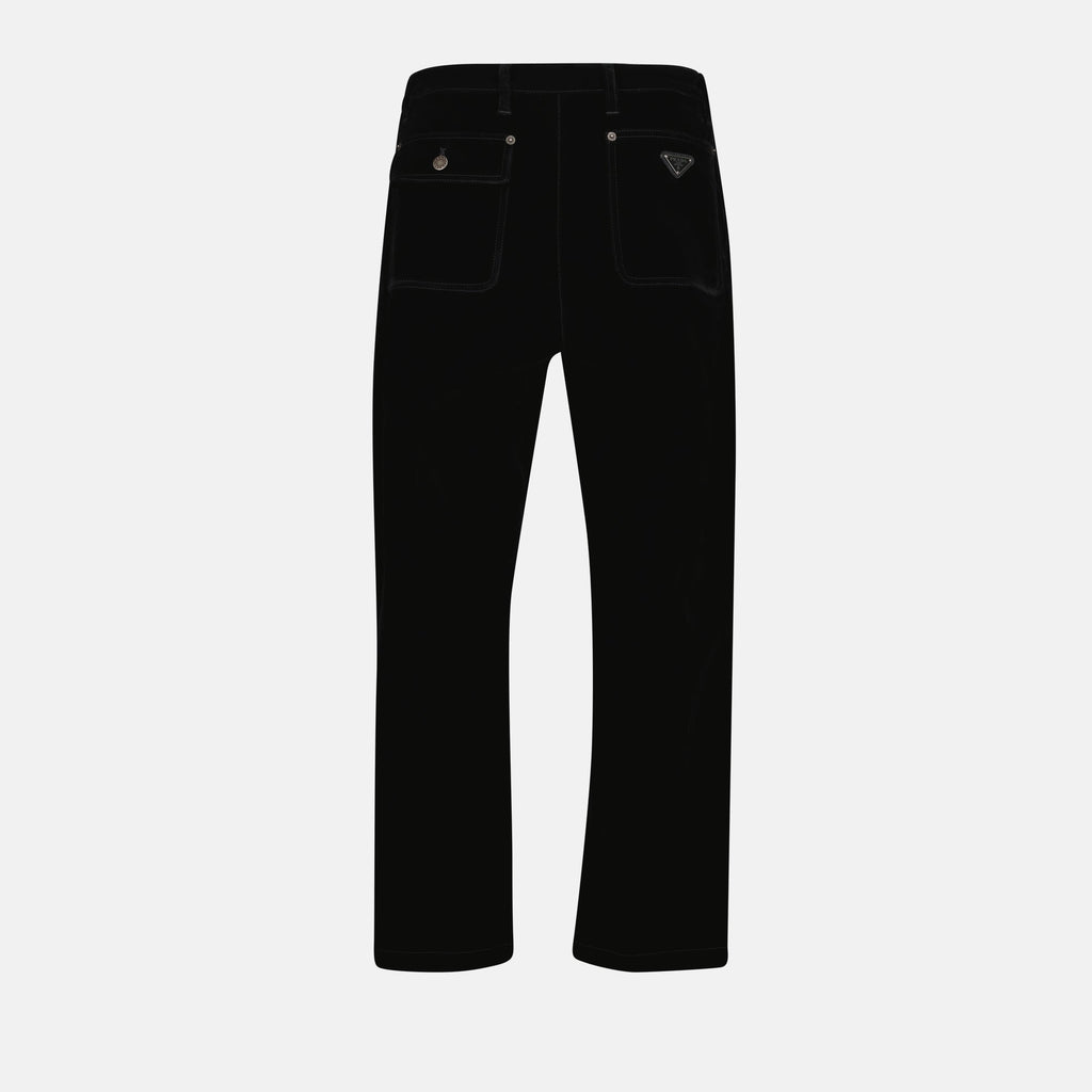 Velvet Denim Jeans