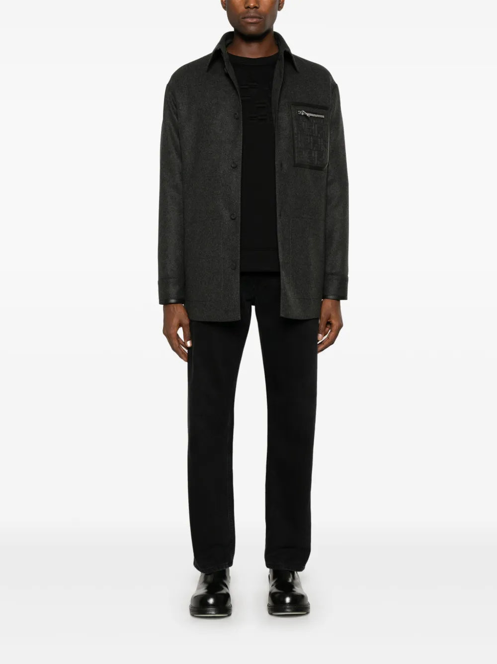 Wool Shirt Jacket