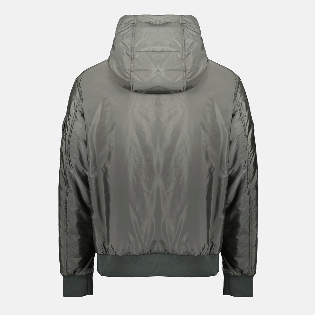 Poiliot Grey Bomber Jacket