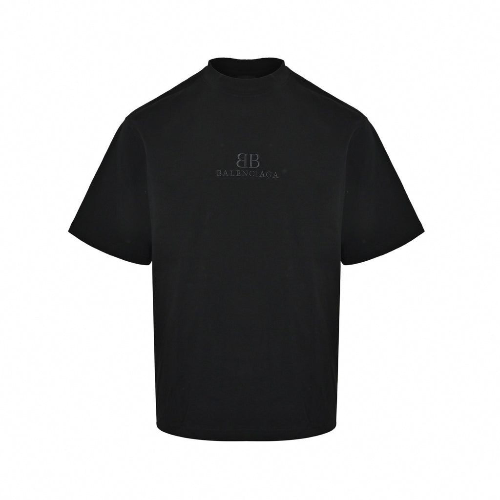 Tonal BB Logo Oversized T-Shirt | Black