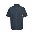 Embroidered Denim Shirt